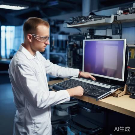 安装新屏，螺丝卡扣固定。