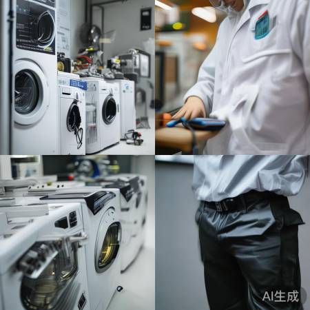云米洗衣机紧急服务分解←房车带洗衣机：出行生活新体验，舒适度大升级