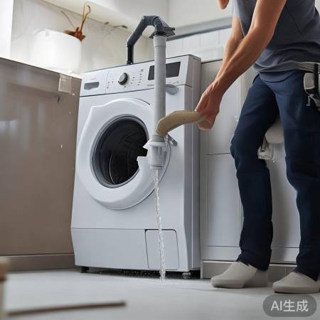 云米洗衣机400售后服务咨询分享↑洗衣机入水口过高,如何轻松解决排水难题?