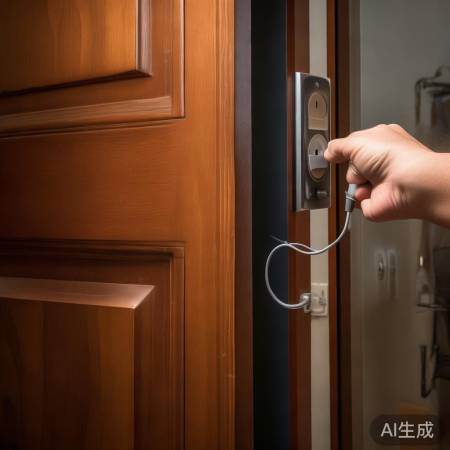 凯邦士指纹锁24小时维修店分析:指纹锁安装教程:锁把稳固固定方法解析