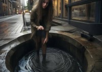 西安女子投可疑物入雨水井，神秘女子终被找到！