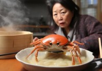 蒸熟螃蟹上的神秘固体竟是鸡蛋白？揭秘真相！