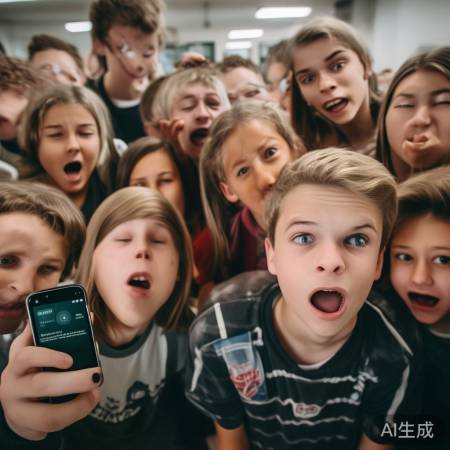 学生耻辱合影,无聊争议行为