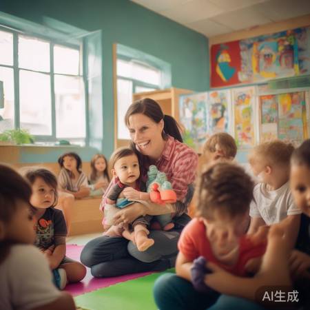幼儿园老师忙应对
