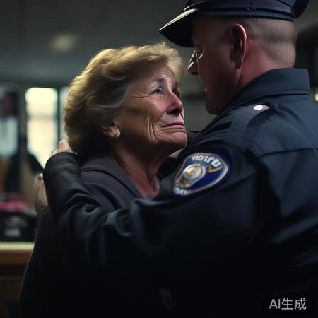母泪销户，民警慰藉