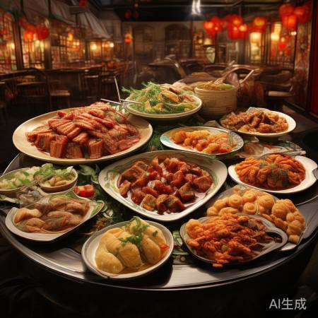 中式佳肴,香气四溢
