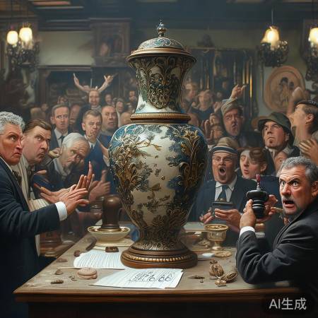 古董炒作,价格虚高