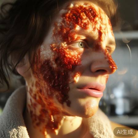 油溅烧伤意外事故