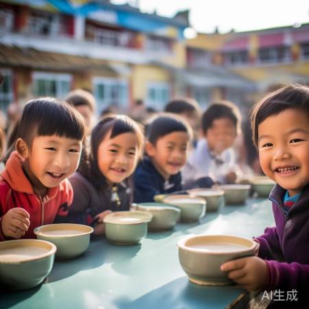 中国援助豆浆，香浓美味