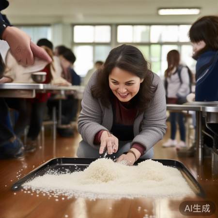 食堂阿姨手抖有原因