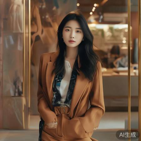 杨紫团队精心搭配品牌服装