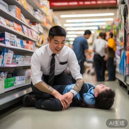 顾客索赔46万,店员掐人中引争
